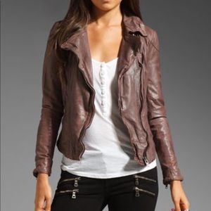 Muubaa leather Patara jacket
